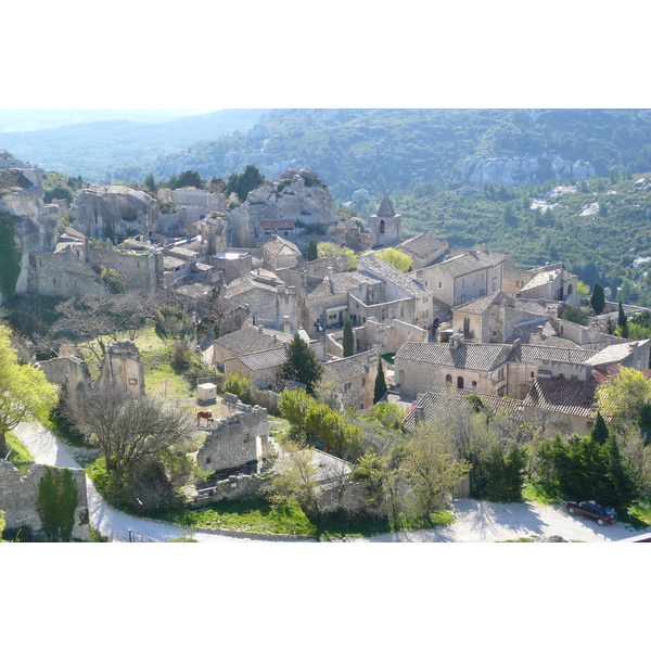 Picture France Baux de Provence Baux de Provence Castle 2008-04 1 - Recreation Baux de Provence Castle