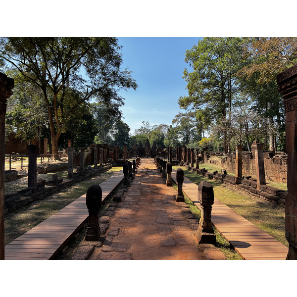 Picture Cambodia Siem Reap ⁨Banteay Srei⁩ 2023-01 35 - Journey ⁨Banteay Srei⁩