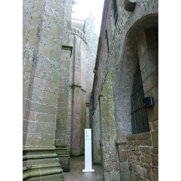 Picture France Mont St Michel Mont St Michel Abbey 2010-04 83 - History Mont St Michel Abbey