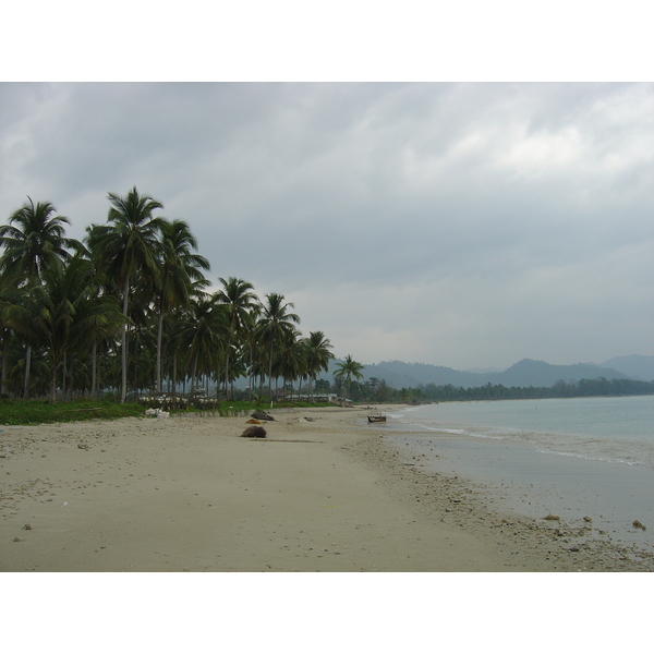 Picture Thailand Khao Lak Bang Sak Beach 2005-12 19 - History Bang Sak Beach