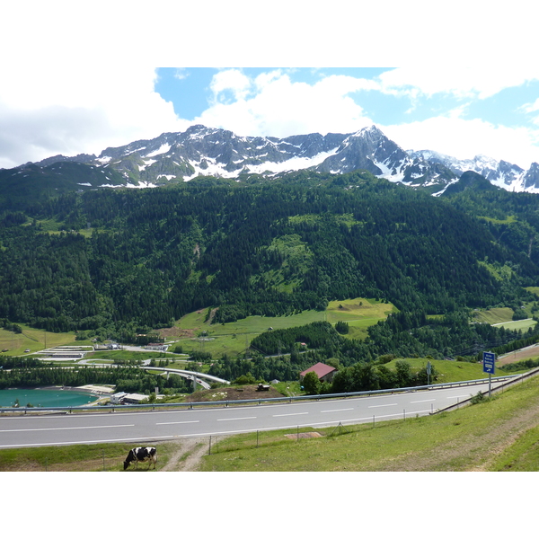 Picture Swiss Gotthard Pass 2009-06 50 - History Gotthard Pass