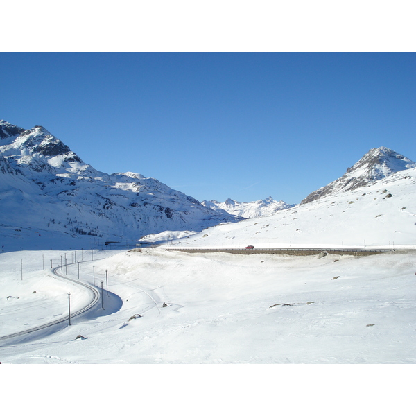 Picture Swiss From Pontresina to Lago Bianco 2007-01 15 - History From Pontresina to Lago Bianco