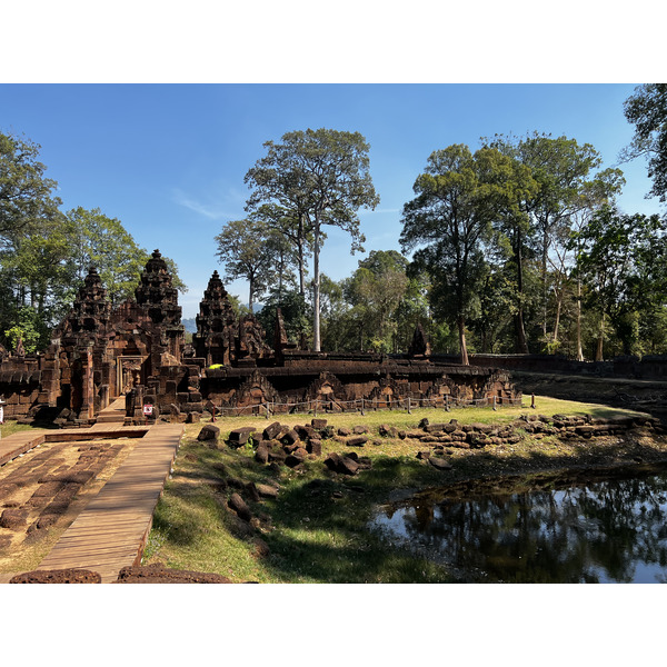 Picture Cambodia Siem Reap ⁨Banteay Srei⁩ 2023-01 26 - Center ⁨Banteay Srei⁩