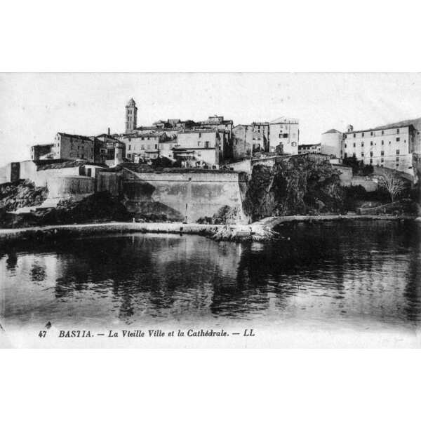 Picture France Corsica Old Postcards bastia 1900-01 147 - Tours bastia