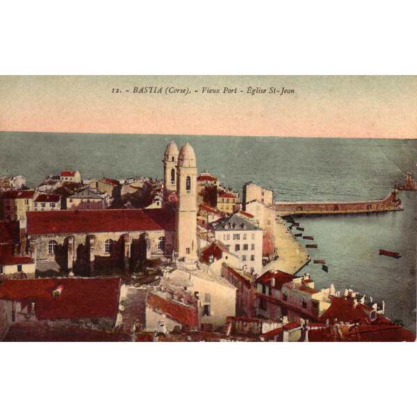 Picture France Corsica Old Postcards bastia 1900-01 182 - Around bastia