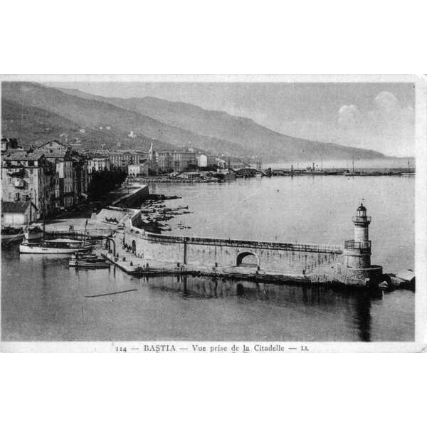 Picture France Corsica Old Postcards bastia 1900-01 157 - Center bastia