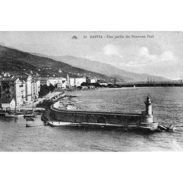 Picture France Corsica Old Postcards bastia 1900-01 134 - Center bastia