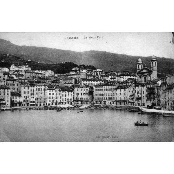 Picture France Corsica Old Postcards bastia 1900-01 1 - Tours bastia