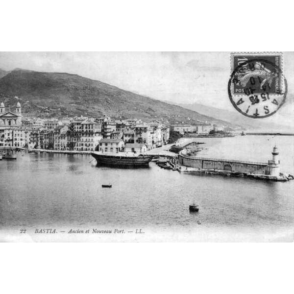 Picture France Corsica Old Postcards bastia 1900-01 9 - Center bastia