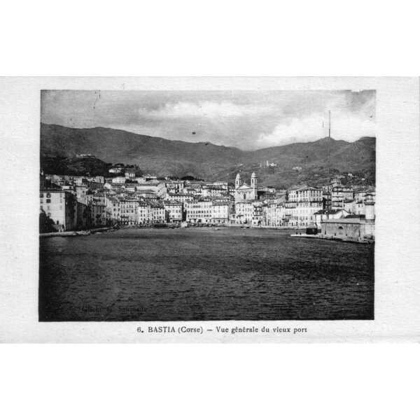 Picture France Corsica Old Postcards bastia 1900-01 155 - Center bastia