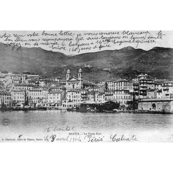 Picture France Corsica Old Postcards bastia 1900-01 35 - Discovery bastia