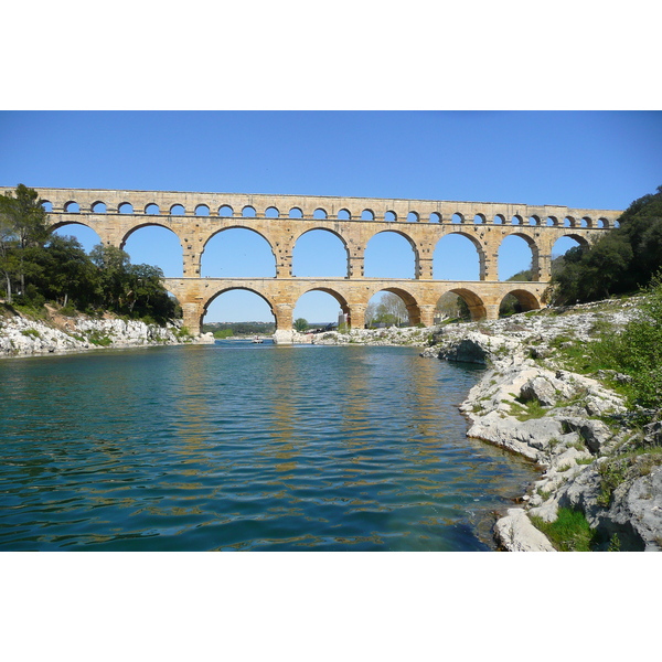 Picture France Pont du Gard 2008-04 53 - Journey Pont du Gard