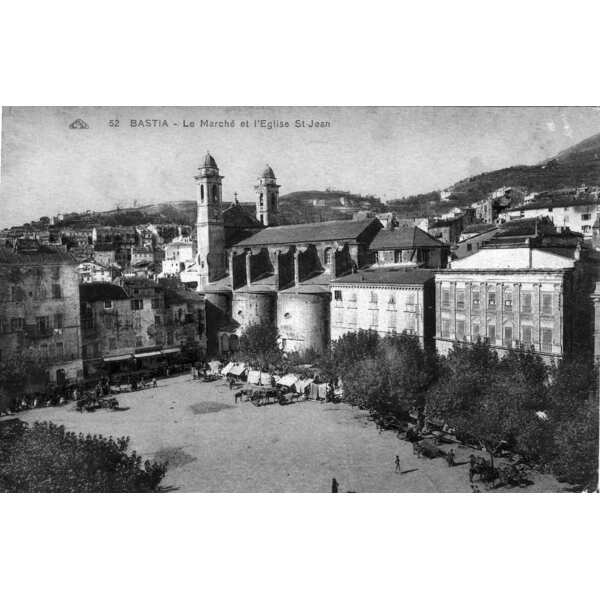 Picture France Corsica Old Postcards bastia 1900-01 25 - History bastia