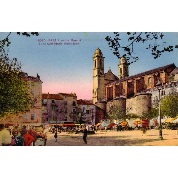 Picture France Corsica Old Postcards bastia 1900-01 165 - History bastia