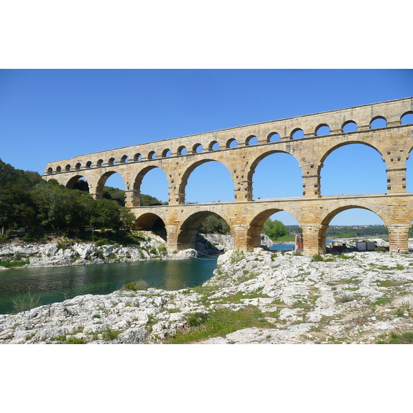 Picture France Pont du Gard 2008-04 39 - History Pont du Gard