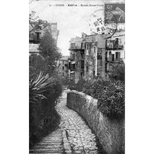 Picture France Corsica Old Postcards bastia 1900-01 136 - History bastia