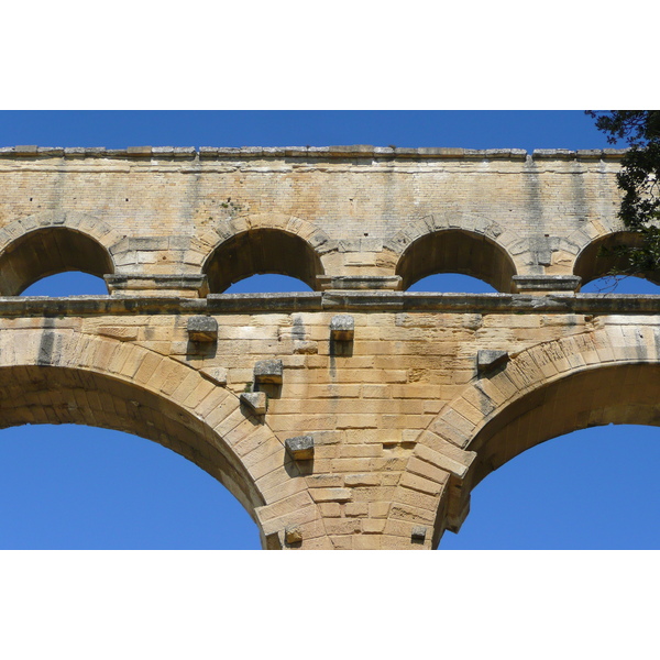 Picture France Pont du Gard 2008-04 54 - Recreation Pont du Gard