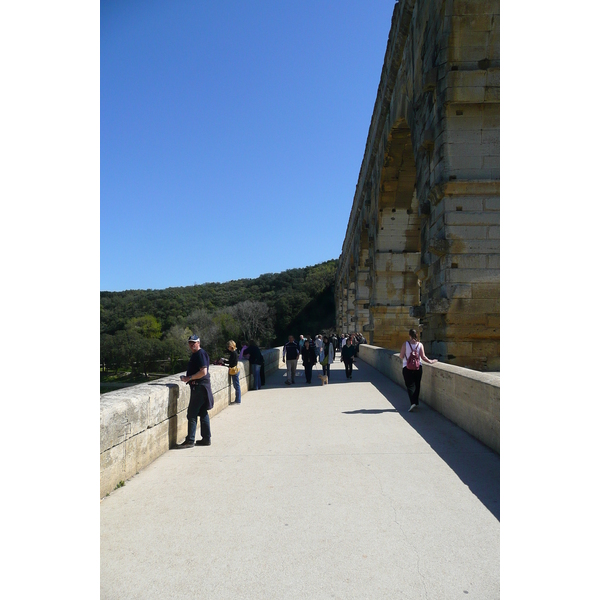 Picture France Pont du Gard 2008-04 25 - History Pont du Gard