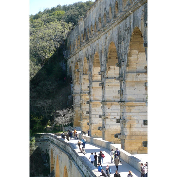 Picture France Pont du Gard 2008-04 83 - Recreation Pont du Gard