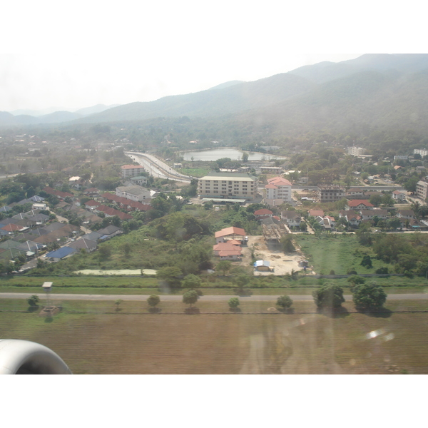 Picture Thailand Chiang Mai From the sky 2006-04 0 - Center From the sky