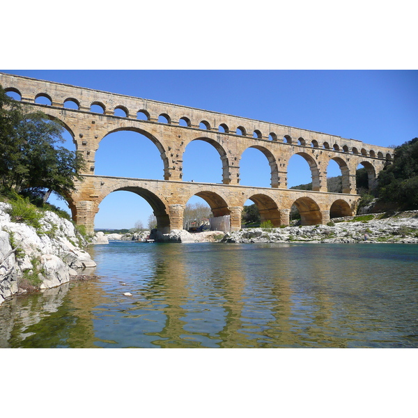 Picture France Pont du Gard 2008-04 1 - History Pont du Gard