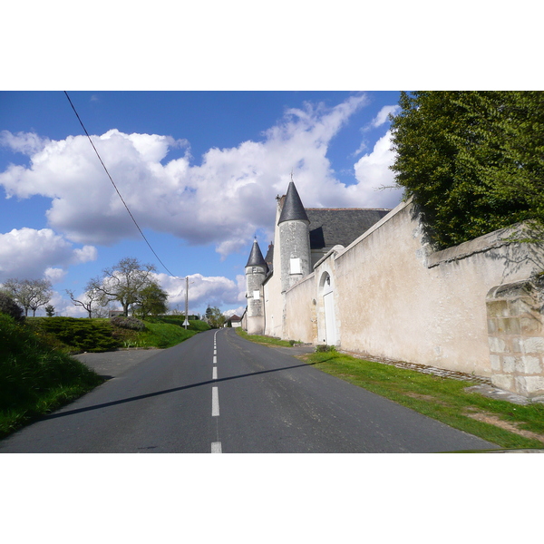 Picture France Amboise Chenonceau to Amboise road 2008-04 5 - Journey Chenonceau to Amboise road