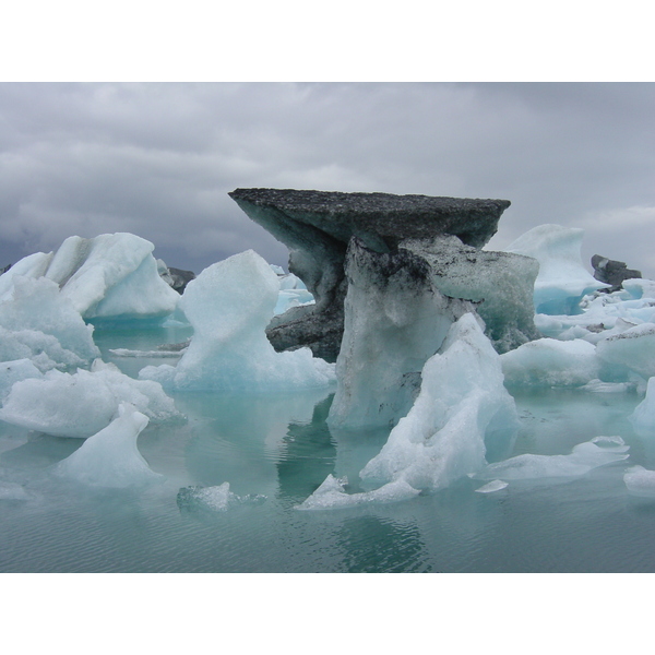 Picture Iceland Jokulsarlon 2003-06 44 - History Jokulsarlon