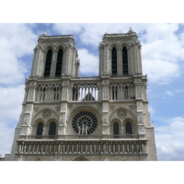 Picture France Paris Notre Dame 2007-05 174 - History Notre Dame