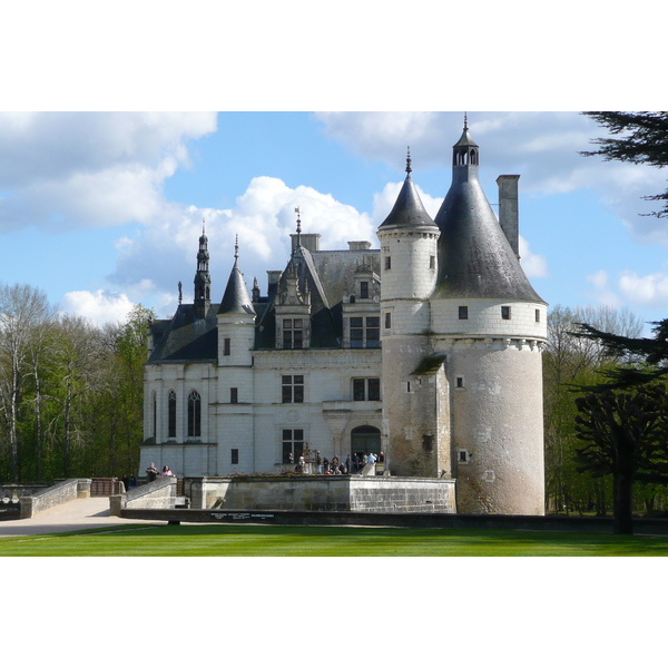 Picture France Chenonceau Castle Gardens of Chenonceau 2008-04 10 - Center Gardens of Chenonceau