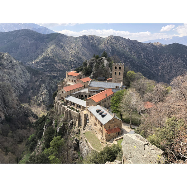 Picture France Abbaye Saint Martin du Canigou 2018-04 70 - Tour Abbaye Saint Martin du Canigou