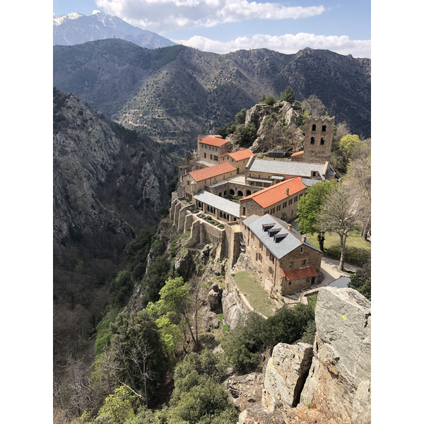 Picture France Abbaye Saint Martin du Canigou 2018-04 127 - Tour Abbaye Saint Martin du Canigou