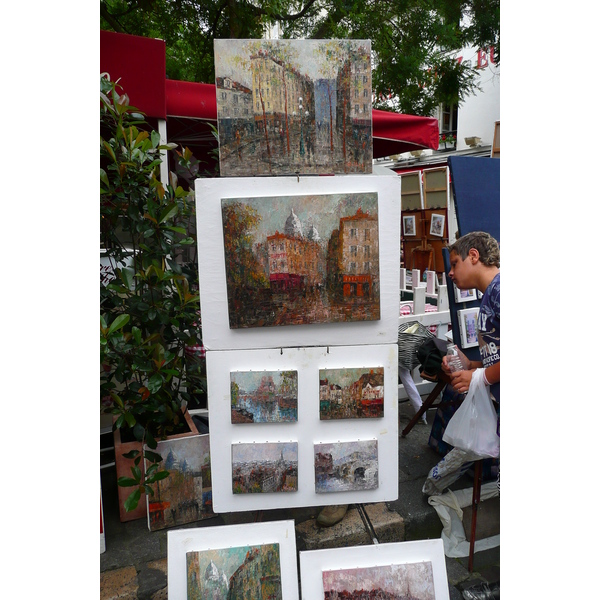 Picture France Paris Place du Tertre 2007-06 25 - Tours Place du Tertre