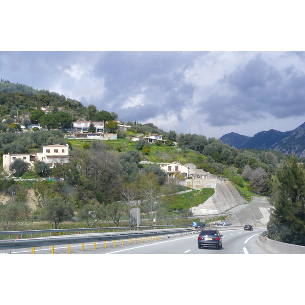 Picture France French Riviera Nice to Menton road 2008-03 26 - Discovery Nice to Menton road