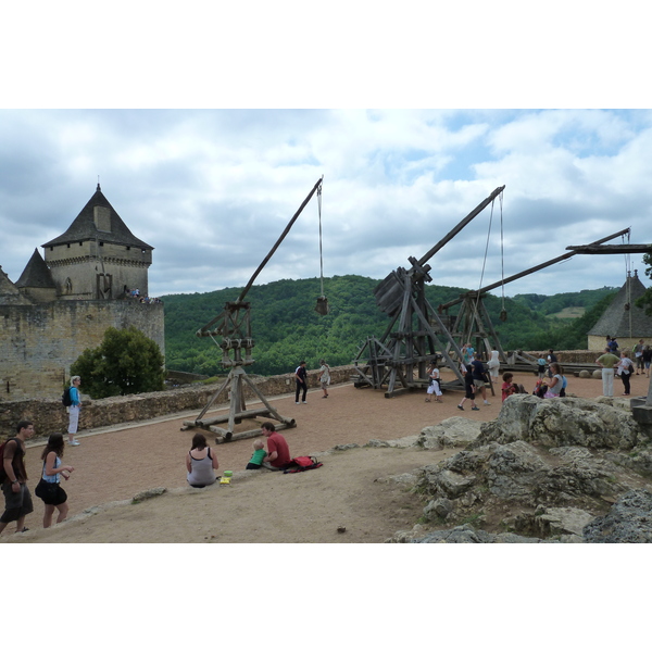 Picture France Castelnaud castle 2010-08 45 - Center Castelnaud castle