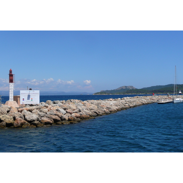 Picture France Porquerolles Island Porquerolles harbour 2008-05 53 - Center Porquerolles harbour