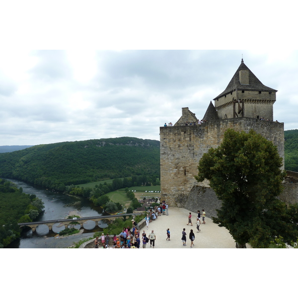 Picture France Castelnaud castle 2010-08 35 - Center Castelnaud castle