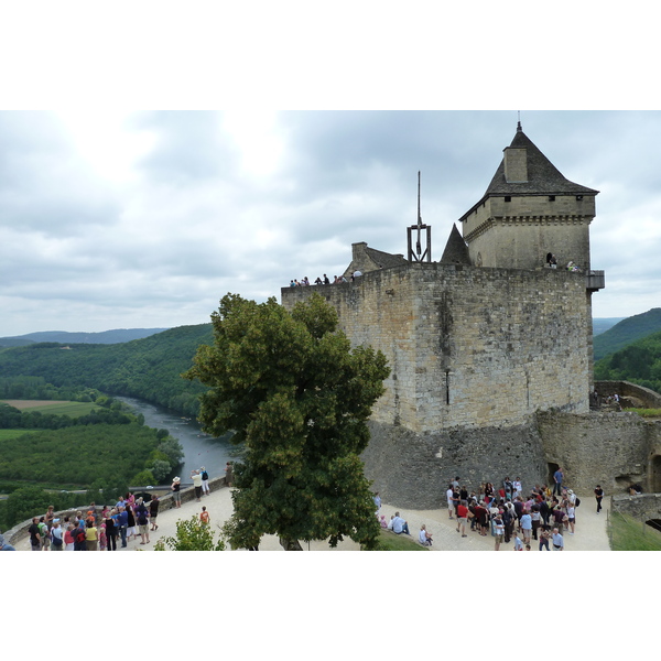 Picture France Castelnaud castle 2010-08 44 - Center Castelnaud castle