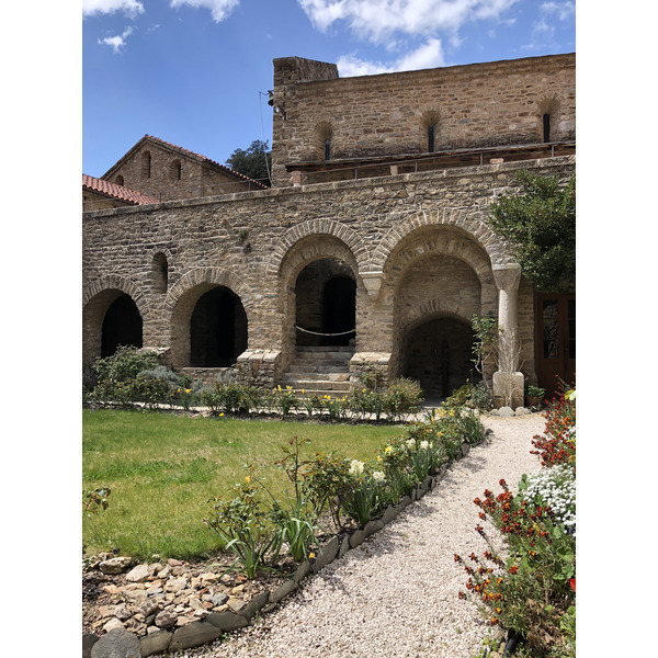 Picture France Abbaye Saint Martin du Canigou 2018-04 177 - Recreation Abbaye Saint Martin du Canigou