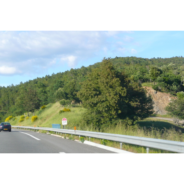 Picture France French Riviera A57 highway 2008-05 41 - History A57 highway