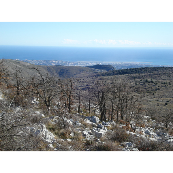 Picture France French Riviera Col de Vence road 2007-01 23 - Journey Col de Vence road