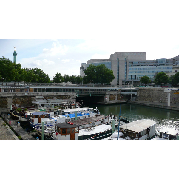 Picture France Paris Bastille Harbour 2007-06 28 - History Bastille Harbour