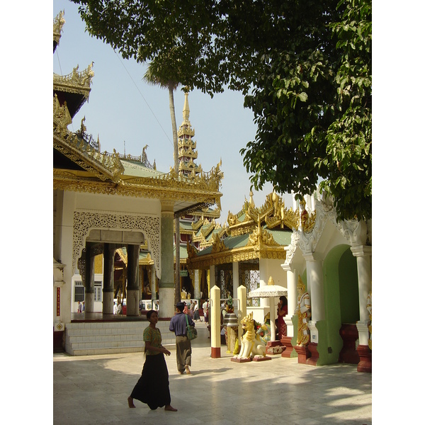 Picture Myanmar Yangon Shwedagon Pagoda 2005-01 1 - Around Shwedagon Pagoda