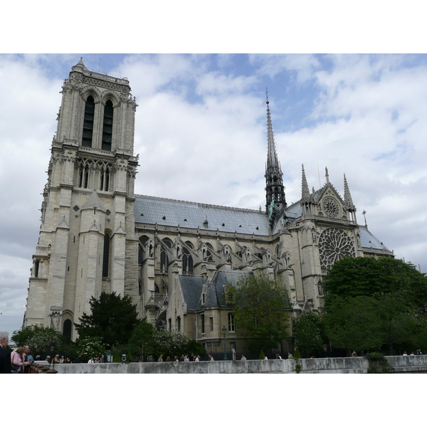 Picture France Paris Notre Dame 2007-05 212 - Tours Notre Dame