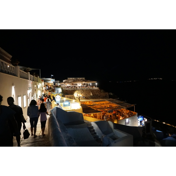 Picture Greece Santorini Oia Oia by Night 2016-07 11 - History Oia by Night