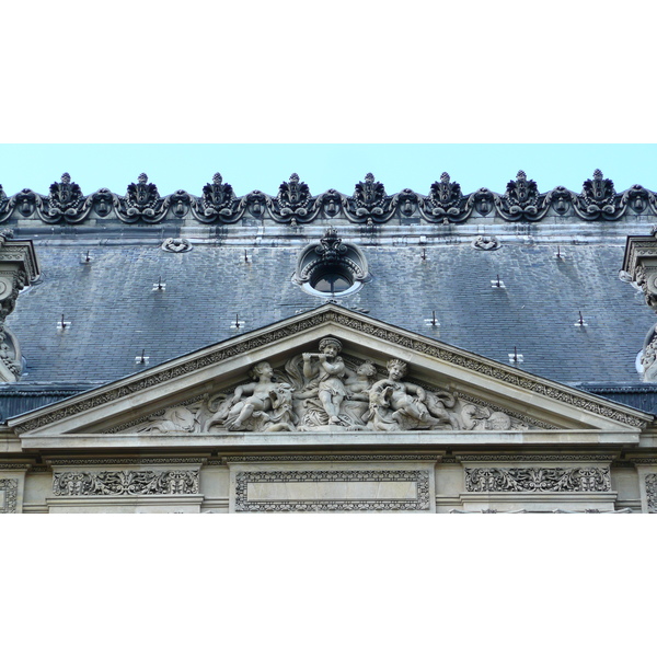 Picture France Paris Louvre Riverside facade of Louvre 2007-07 49 - Around Riverside facade of Louvre