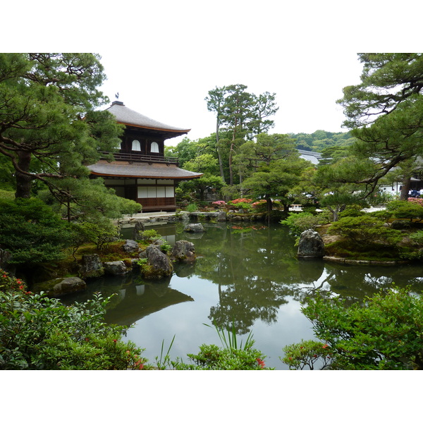 Picture Japan Kyoto Ginkakuji Temple(Silver Pavilion) 2010-06 77 - Center Ginkakuji Temple(Silver Pavilion)