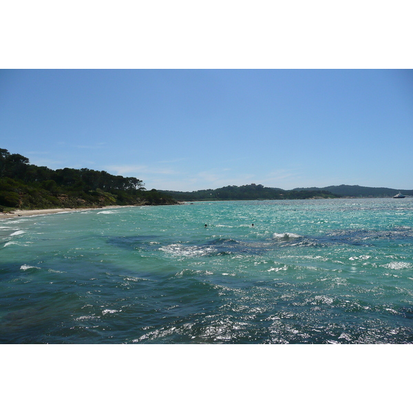 Picture France Porquerolles Island Lequin beach 2008-05 11 - Tour Lequin beach