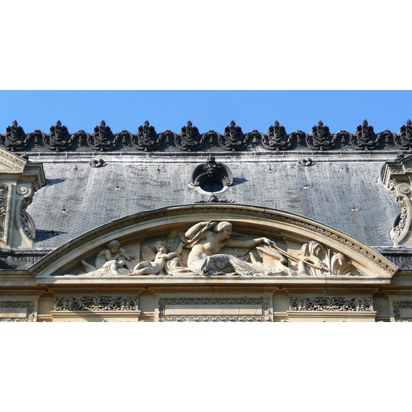 Picture France Paris Louvre Riverside facade of Louvre 2007-07 61 - Discovery Riverside facade of Louvre