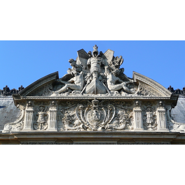 Picture France Paris Louvre Riverside facade of Louvre 2007-07 43 - Around Riverside facade of Louvre