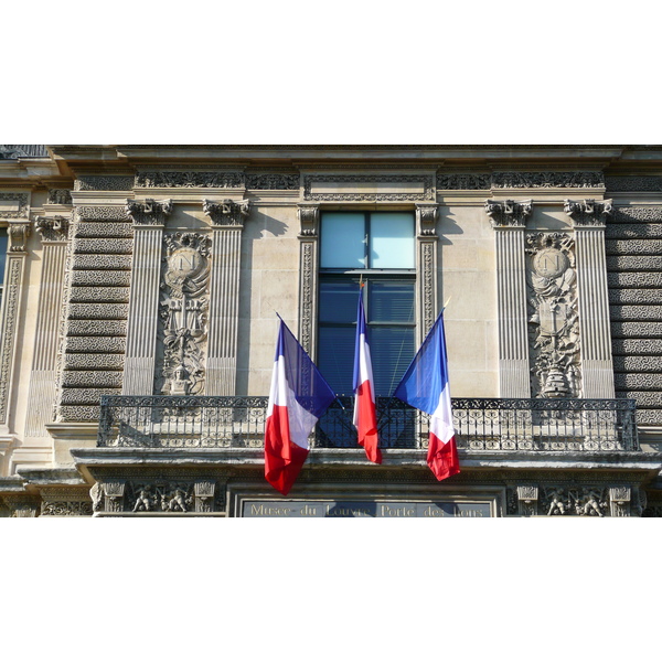 Picture France Paris Louvre Riverside facade of Louvre 2007-07 50 - History Riverside facade of Louvre